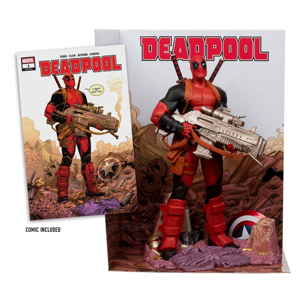 Marvel Collection PVC -standbeeld 1/6 Deadpool (Deadpool #1) 27 cm