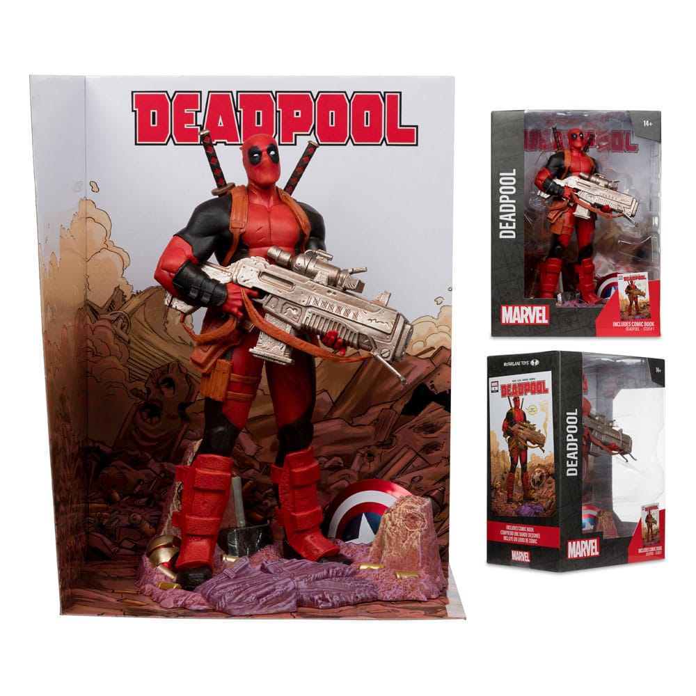 Marvel Collection PVC -standbeeld 1/6 Deadpool (Deadpool #1) 27 cm