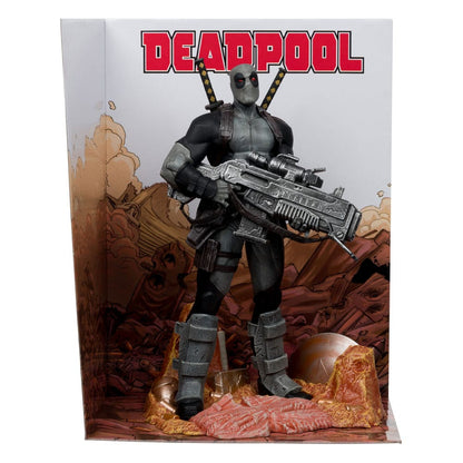 Marvel Collection PVC Statue 1/6 Deadpool (Deadpool #1) (Gray Suit Chase) 27 cm