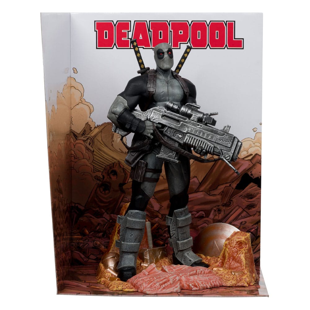 Marvel Collection PVC Statue 1/6 Deadpool (Deadpool #1) (Gray Suit Chase) 27 cm
