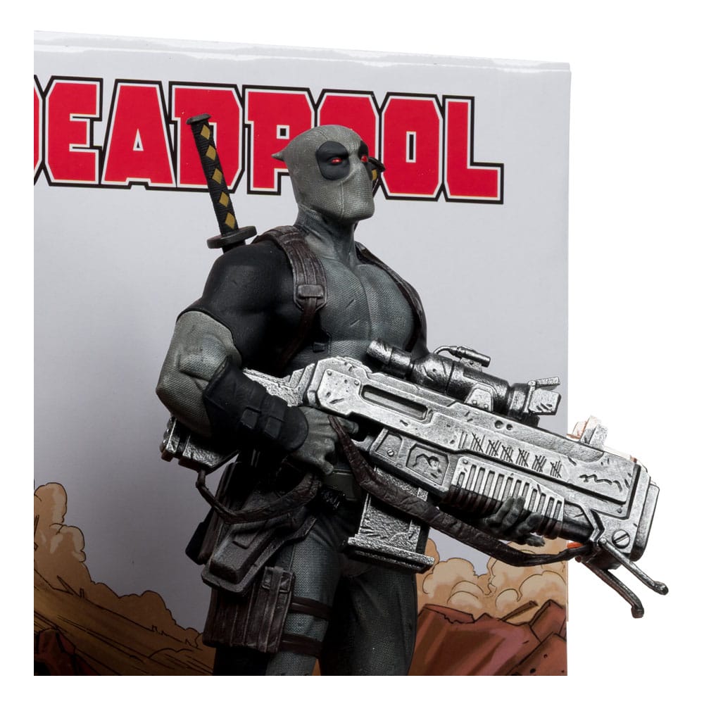 Marvel Collection PVC Statue 1/6 Deadpool (Deadpool #1) (Gray Suit Chase) 27 cm
