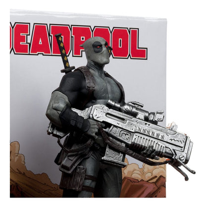 Marvel Collection PVC Statue 1/6 Deadpool (Deadpool #1) (Gray Suit Chase) 27 cm