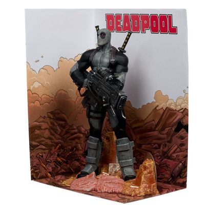 Marvel Collection PVC Statue 1/6 Deadpool (Deadpool #1) (Gray Suit Chase) 27 cm