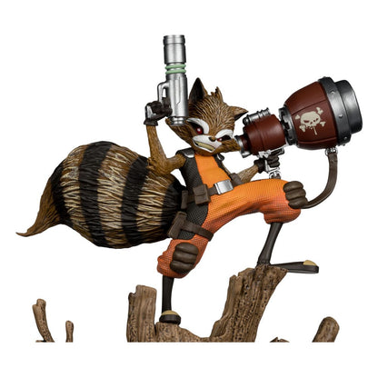 Marvel Collection Statue PVC 1/6 Rocket Racoon (Rocket Racoon : A Chasing Tale #1) 18 cm