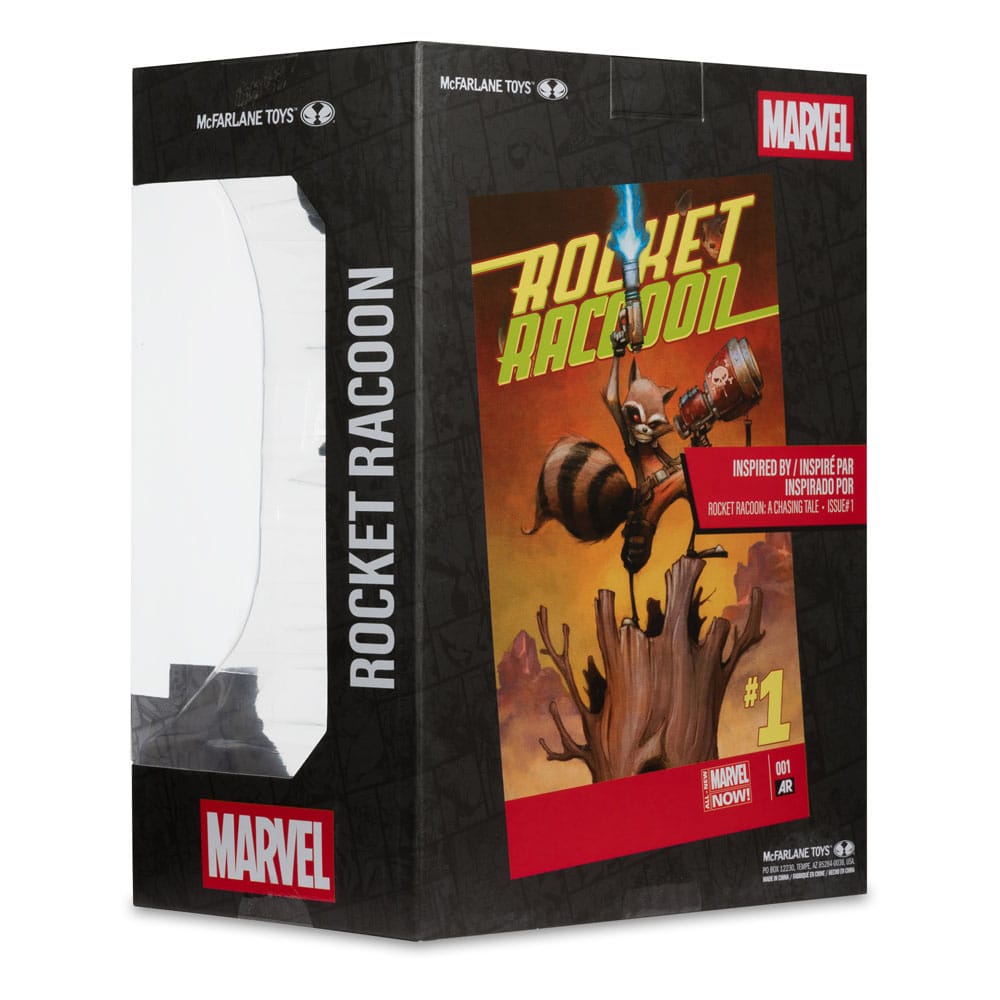 Estatua PVC Colección Marvel 1/6 Rocket Racoon (Rocket Racoon: A Chasing Tale #1) 18 cm