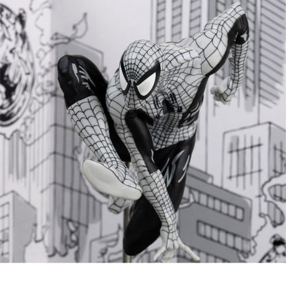 Marvel Collection PVC Statue 1/10 Spider-Man (Spider-Man #6) (linjekunst) (guldmærke) 10 cm