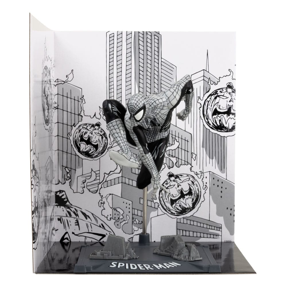 Marvel Collection PVC Statue 1/10 Spider-Man (Spider-Man #6) (Line Art) (Etiqueta de oro) 10 cm