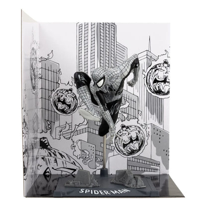 Marvel Collection PVC Statue 1/10 Spider-Man (Spider-Man #6) (Line Art) (Etiqueta de oro) 10 cm