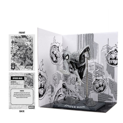 Marvel Collection PVC Heykeli 1/10 Örümcek Adam (Örümcek Adam #6) (Çizgi Sanatı) (Altın Etiket) 10 cm