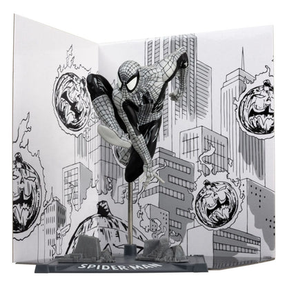 Marvel Collection PVC Statue 1/10 Spider-Man (Spider-Man #6) (Line Art) (Etiqueta de oro) 10 cm