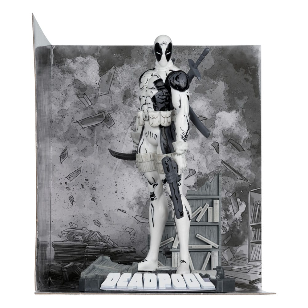 Marvel Collection PVC Statue 1/10 Deadpool (The New Mutants #98) (Line Art) (Gold Label) 17 cm