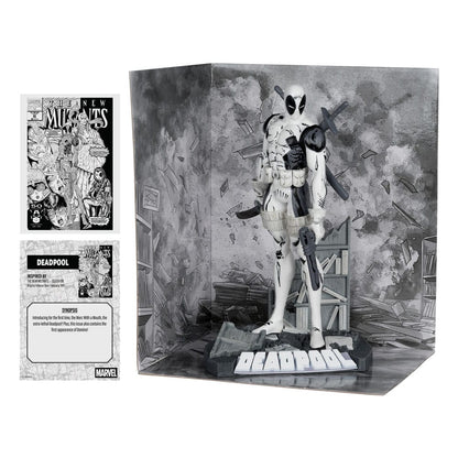 Estatua PVC Colección Marvel 1/10 Deadpool (Los Nuevos Mutantes #98) (Line Art) (Etiqueta Dorada) 17 cm