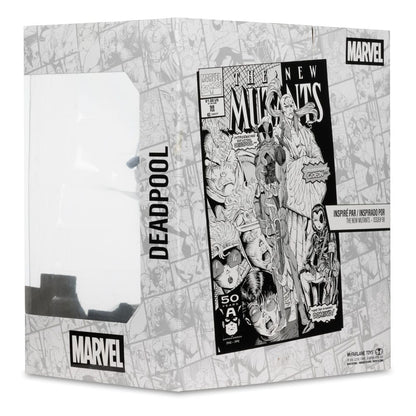 Estatua PVC Colección Marvel 1/10 Deadpool (Los Nuevos Mutantes #98) (Line Art) (Etiqueta Dorada) 17 cm
