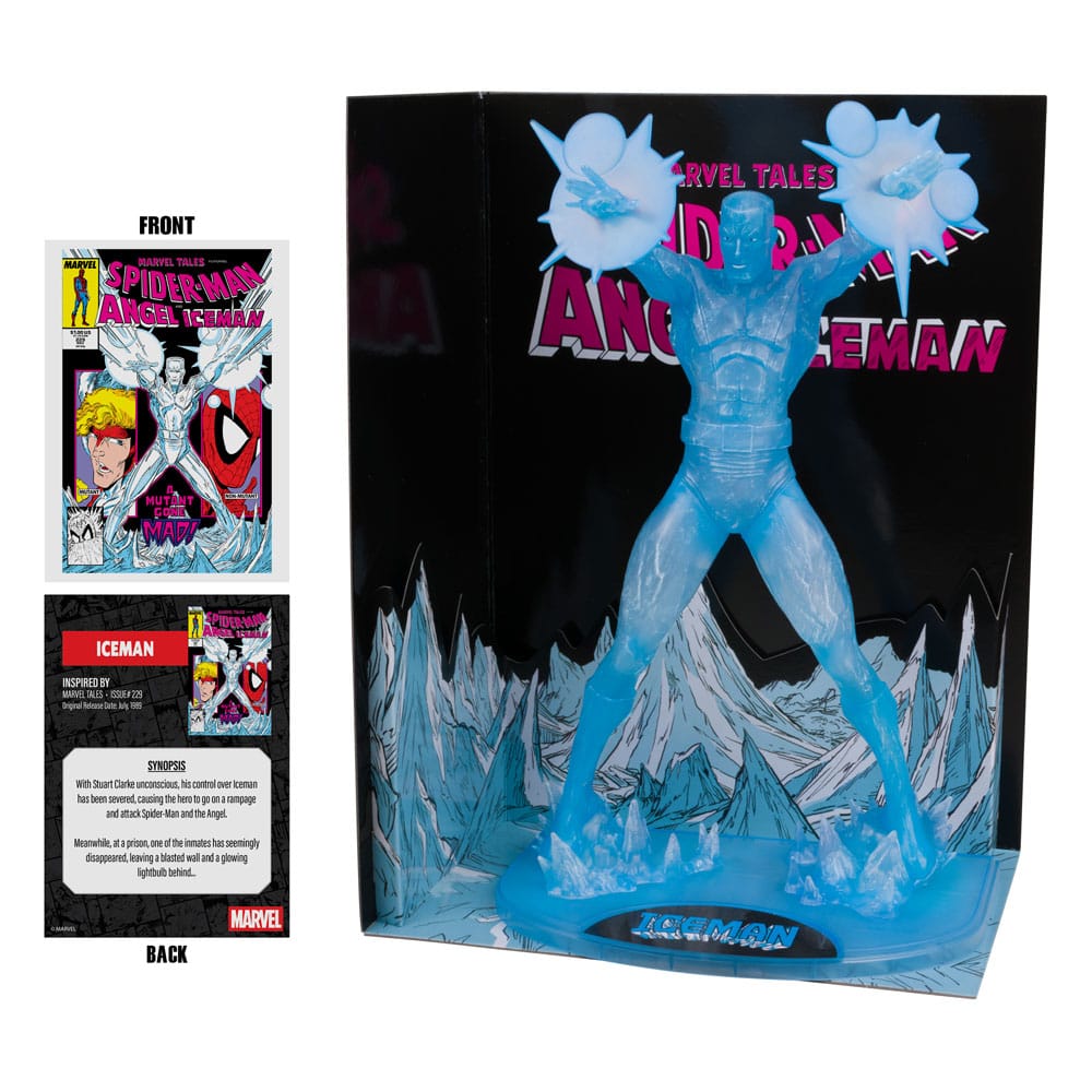 Marvel Collection PVC-staty 1/6 Iceman (Marvel Tales #229) (Red Platinum Edition) 29 cm