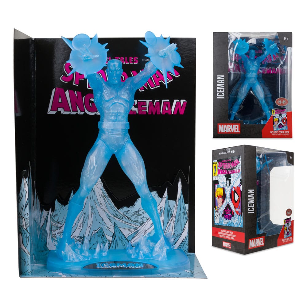 Marvel Collection PVC-staty 1/6 Iceman (Marvel Tales #229) (Red Platinum Edition) 29 cm