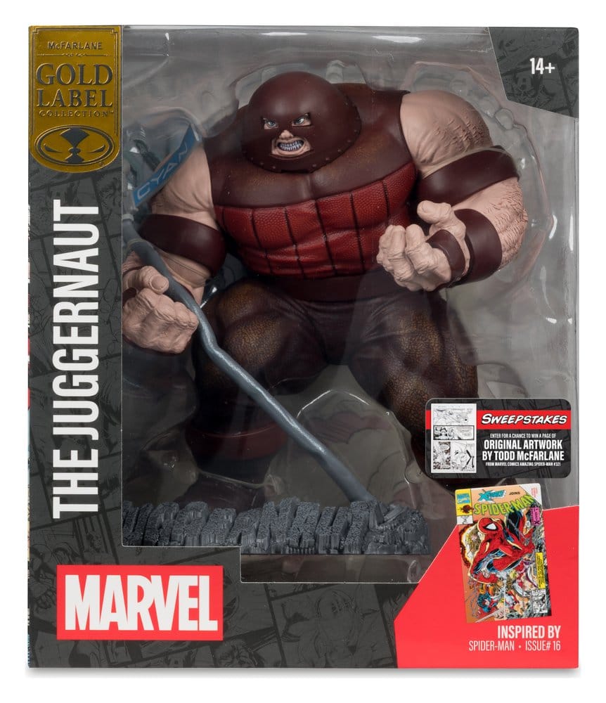 Marvel Collection PVC-staty 1/10 The Juggernaut (Spider-Man #16) Guldetikett 17 cm