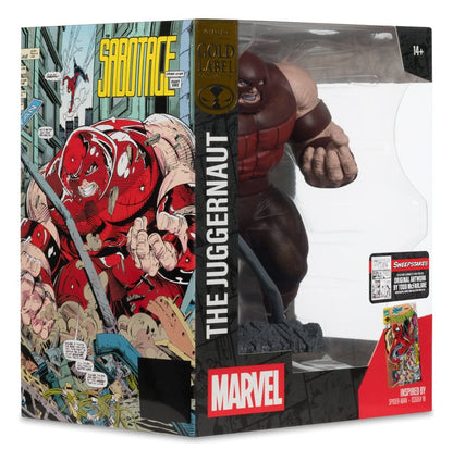 Marvel Collection PVC-staty 1/10 The Juggernaut (Spider-Man #16) Guldetikett 17 cm