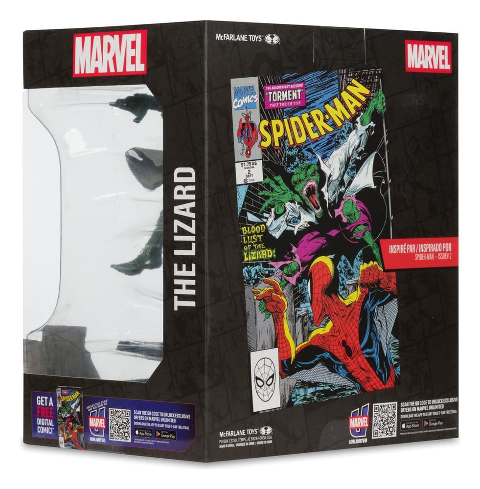 Estatua PVC Colección Marvel 1/10 El Lagarto (Spider-Man #2) 15 cm
