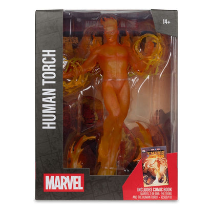 Marvel Collection PVC Statue 1/6 Human Torch (Marvel 2 en 1 #10) 29 cm
