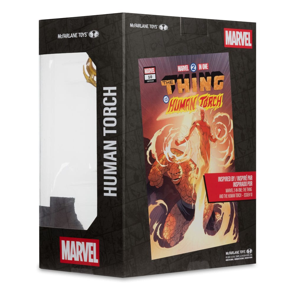 Marvel Collection PVC Statue 1/6 Human Torch (Marvel 2 en 1 #10) 29 cm