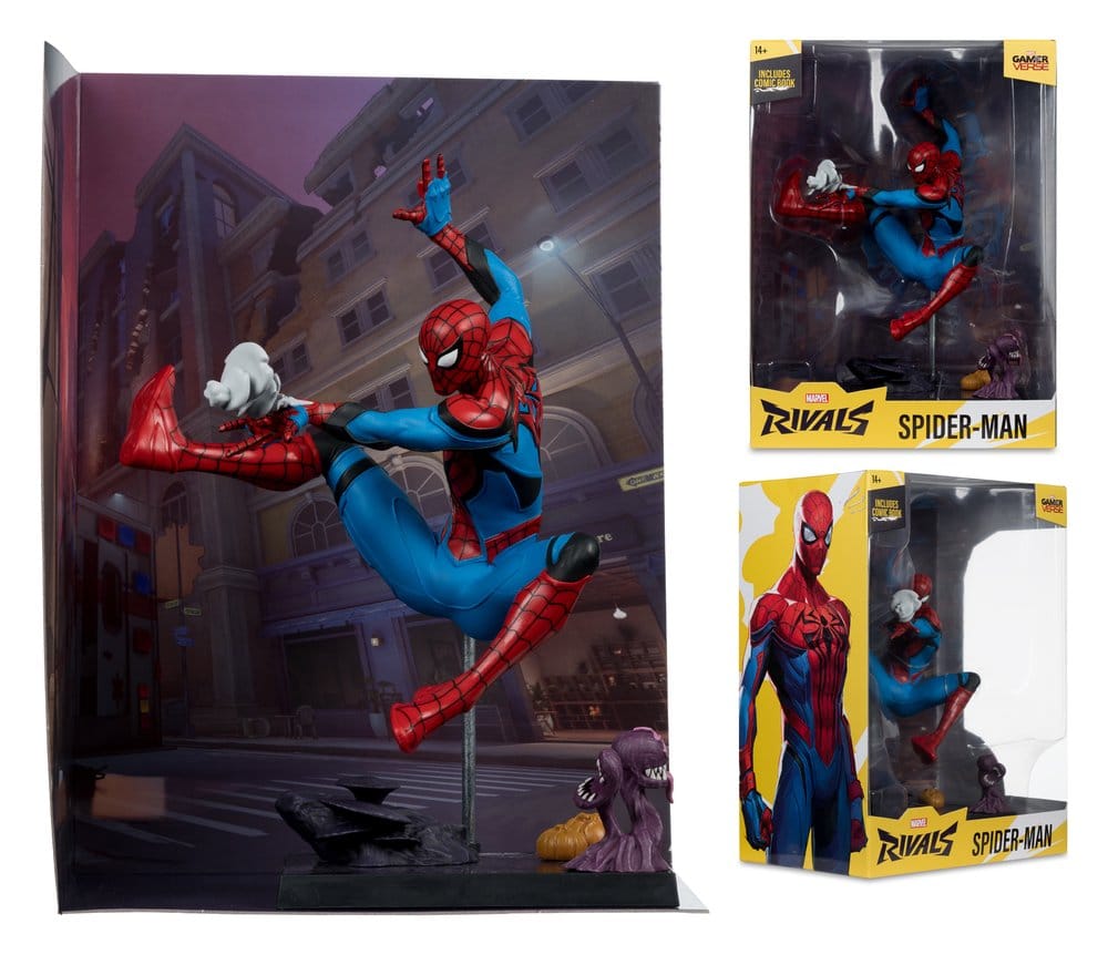 Collezione Marvel Rivals Figura d'azione 1/6 Spider-Man 26 cm