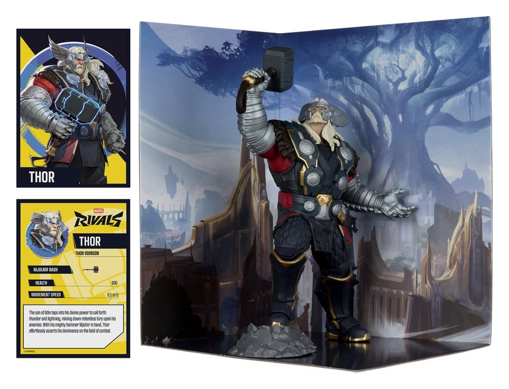 Collezione Marvel Rivals Figura d'azione 1/10 Thor 19 cm