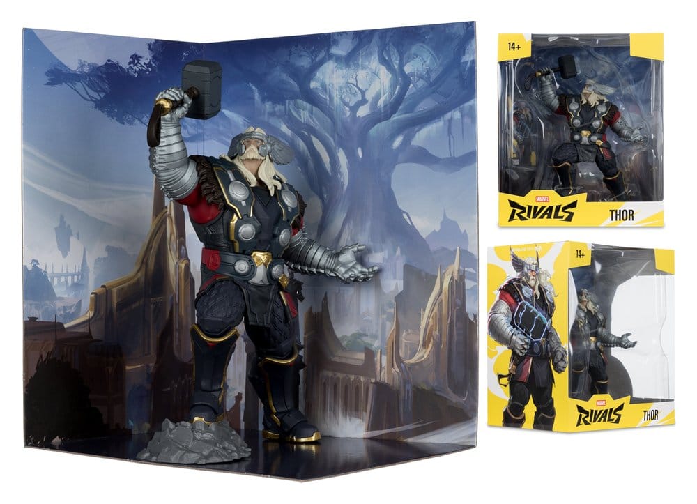 Collezione Marvel Rivals Figura d'azione 1/10 Thor 19 cm