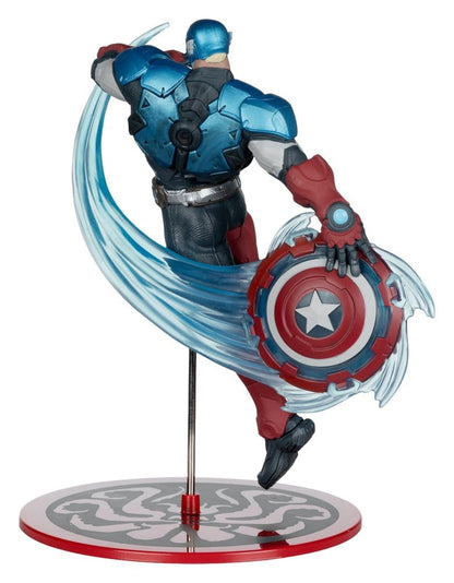 Marvel Rivals Collection Figurine 1/10 Captain America 20 cm