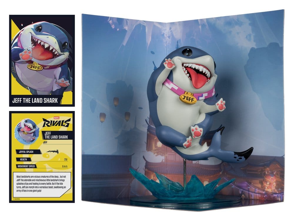 Marvel Rivals Collection Gamerverse 1/10 Akcijska figurica Jeff The Land Shark 20 cm