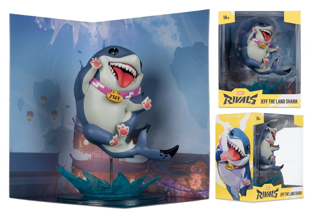 Marvel Rivals Collection Gamerverse 1/10 Akcijska figurica Jeff The Land Shark 20 cm