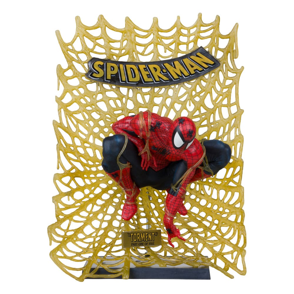 Marvel Koleksiyonu PVC Heykeli 1/6 Örümcek Adam (Örümcek Adam # 1) (Gold Edition) (Altın Etiket) 15 cm