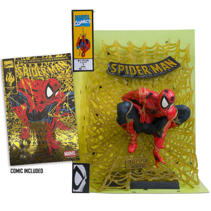 Marvel Koleksiyonu PVC Heykeli 1/6 Örümcek Adam (Örümcek Adam # 1) (Gold Edition) (Altın Etiket) 15 cm