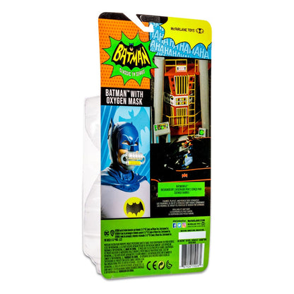 DC retro aksiyon figürü Batman 66 oksijen maskeli Batman 15 cm