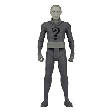 DC Retro Action Figure Batman 66 The Riddler (Zwart-Wit TV-variant) 15 cm