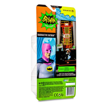 Figura de acción retro de DC Batman 66 Radioactivo Batman 15 cm