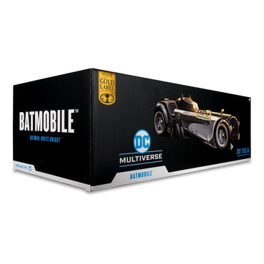 DC Multiverse Vehicle White Knight Batmobile (etiqueta de oro) 18 cm