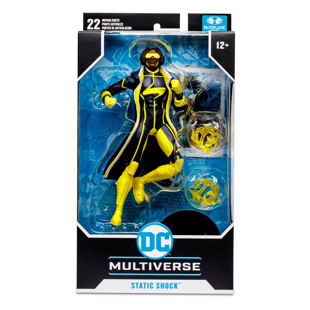 DC Multiverse Action Figure Static Shock (New 52) 18 cm - Damaged packaging