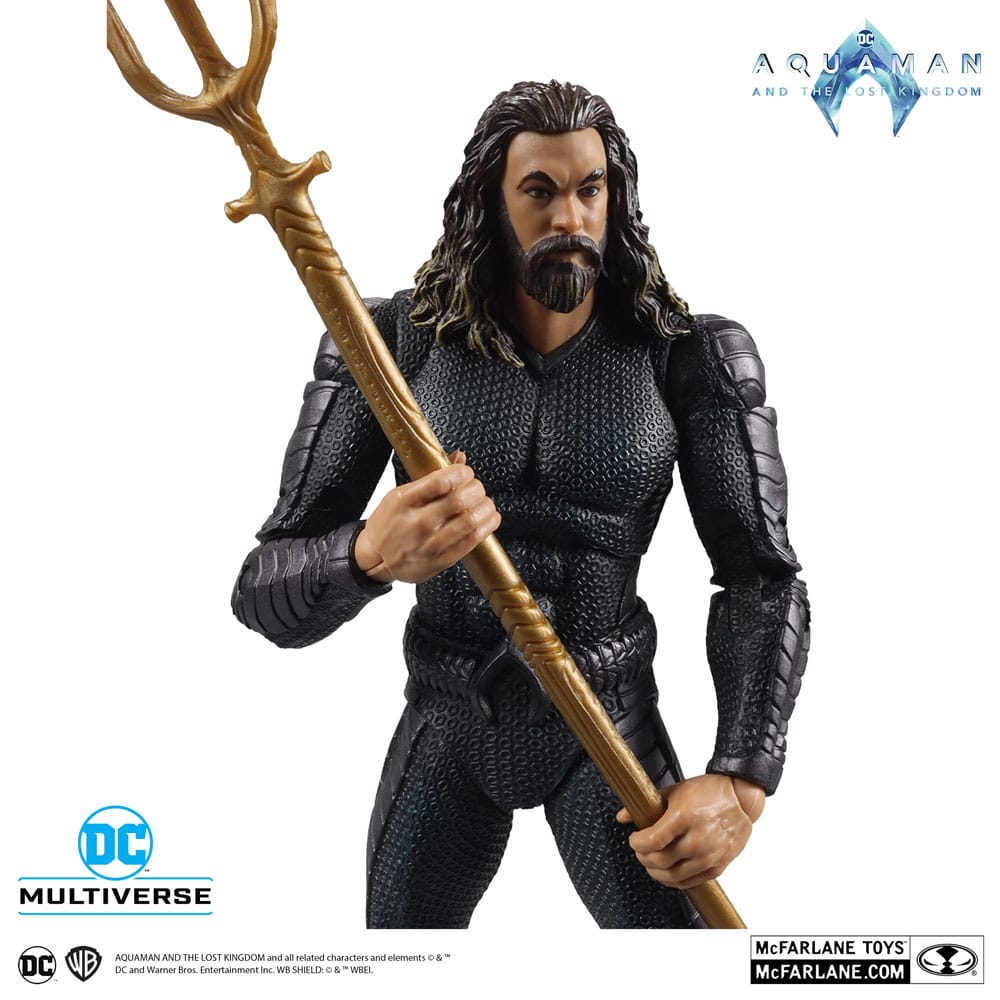 Aquaman und das Lost Kingdom DC Multiverse Actionfigur Aquaman mit Stealth -Anzug 18 cm