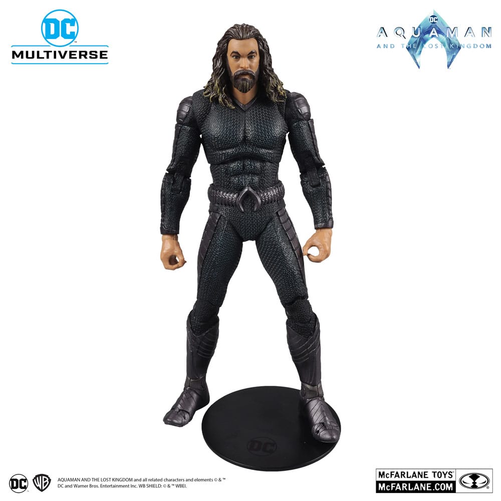 Aquaman und das Lost Kingdom DC Multiverse Actionfigur Aquaman mit Stealth -Anzug 18 cm