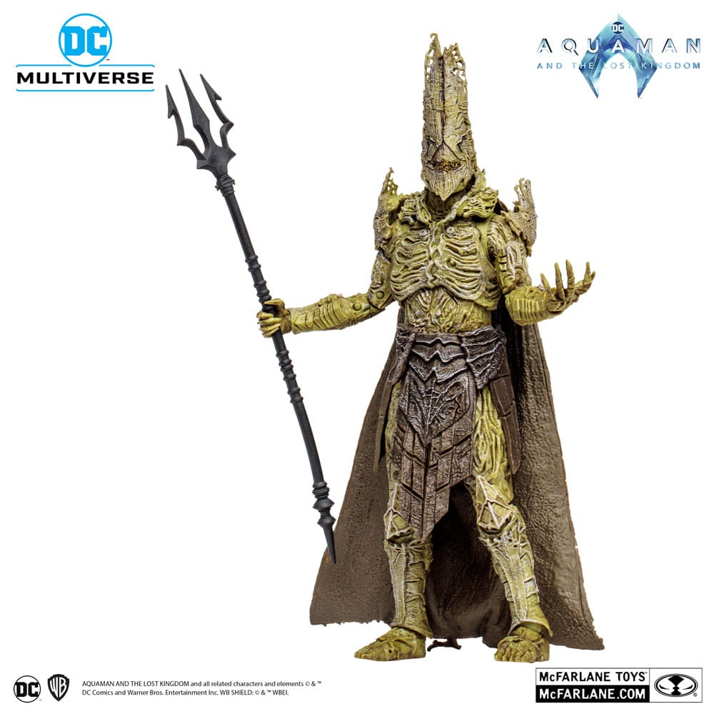 Aquaman and the Lost Kingdom DC Multiverse Action Figure King Kordax 18 cm