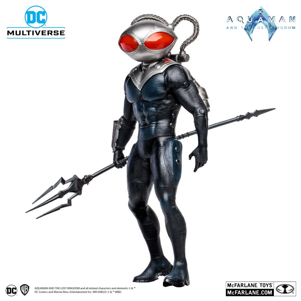 Aquaman and the Lost Kingdom DC Multiverse Megafig Action Figure Black Manta 30 cm