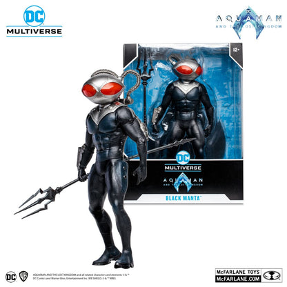 Aquaman and the Lost Kingdom DC Multiverse Megafig Action Figure Black Manta 30 cm