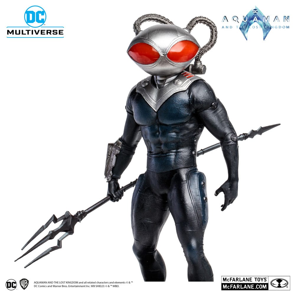 Aquaman and the Lost Kingdom DC Multiverse Megafig Action Figure Black Manta 30 cm