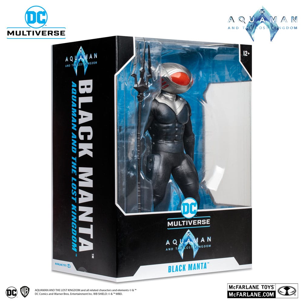 Aquaman and the Lost Kingdom DC Multiverse Megafig Action Figure Black Manta 30 cm