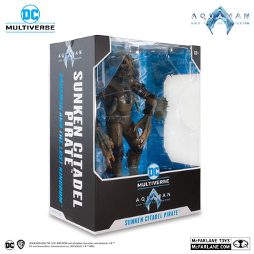 Aquaman en het Verloren Koninkrijk DC Multiverse Megafig Actiefiguur Sunken Citadel Piraat 30 cm