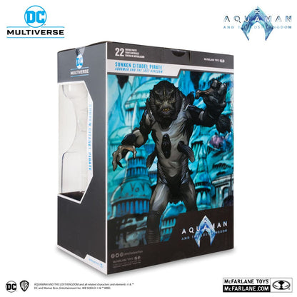 Aquaman en het Verloren Koninkrijk DC Multiverse Megafig Actiefiguur Sunken Citadel Piraat 30 cm