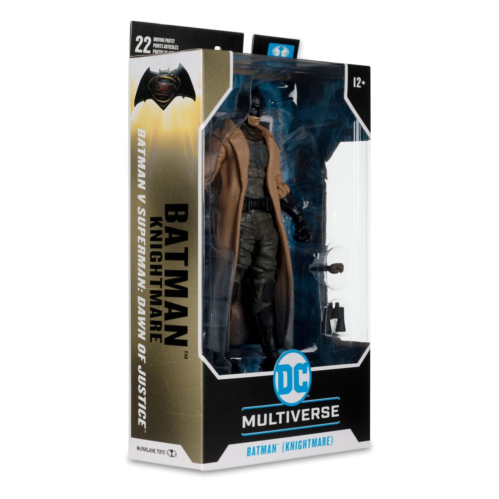 Batman v Superman: Dawn of Justice DC Figura de acción multiverso Batman (Knightmare) 18 cm