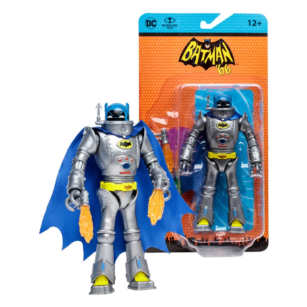 DC Retro Actie Figuur Batman 66 Robot Batman (Strip) 15 cm