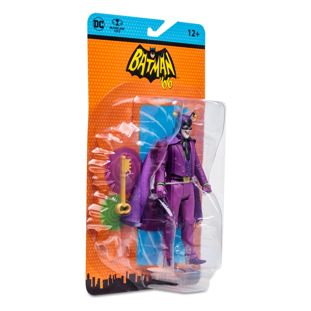 DC Retro Actie Figuur Batman 66 The Joker (Strip) 15 cm