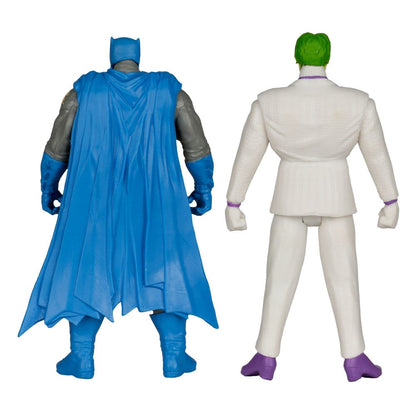 DC Direct Page Punchers Action Figur 2-Pack Batman & The Joker (Batman: The Dark Knight Returns) 8 cm
